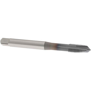 OSG Spiral Point Tap: M10x1.50 Metric Coarse, 3 Flutes, Plug, 6H Class of Fit, Vanadium High Speed Steel, TiCN Coated 1-1/4" Thread Length, Right Hand, D6, Series 11117 1111701008 - 70863915