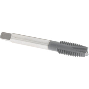 OSG Spiral Point Tap: M12x1.75 Metric Coarse, 3 Flutes, Plug, 6H Class of Fit, High Speed Steel, elektraLUBE Coated 1-21/32" Thread Length, Right Hand, D6, Series 102M 1981902 - 65134629