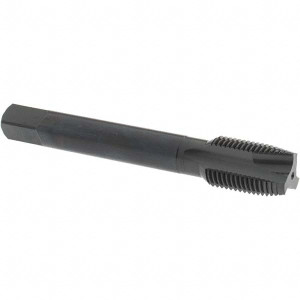 OSG Spiral Point Tap: M16x1.50 Metric Fine, 3 Flutes, Plug, 6H Class of Fit, Vanadium High Speed Steel, Oxide Coated 1-13/16" Thread Length, 100 mm OAL, Right Hand, Series 259 2592801 - 01559798