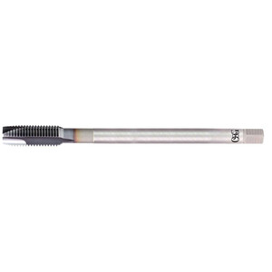 OSG Spiral Point Tap: M16x2.00 Metric, 3 Flutes, Plug, 6H Class of Fit, Powdered Metal, TiCN Coated 24 mm Thread Length, 180 mm OAL, Right Hand, D7, Series 16530 1653007708 - 49233125