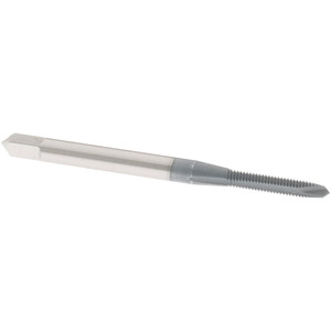 OSG Spiral Point Tap: M2.5x0.45 Metric Coarse, 2 Flutes, Plug, 6H Class of Fit, High Speed Steel, elektraLUBE Coated 1/2" Thread Length, Right Hand, D3, Series 102M 1982102 - 65134520