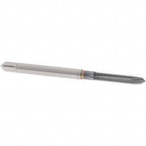 OSG Spiral Point Tap: M3x0.50 Metric Coarse, 3 Flutes, Plug, 6H Class of Fit, High Speed Steel, TiCN Coated 5/8" Thread Length, Right Hand, D3, Series 344TI 1115810108 - 81336281