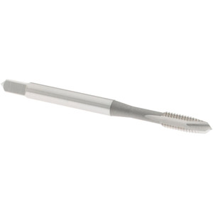 OSG Spiral Point Tap: M4x0.70 Metric Coarse, 2 Flutes, Plug, 6H Class of Fit, High Speed Steel, Bright Finish 3/4" Thread Length, Right Hand, D4, Series 142 1980400 - 65134058