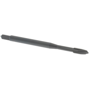 OSG Spiral Point Tap: M4x0.70 Metric Coarse, 3 Flutes, Plug, 6H Class of Fit, Vanadium High Speed Steel, Oxide Coated 3/4" Thread Length, 2-31/64" OAL, Right Hand, Series 259 2590601 - 67391193
