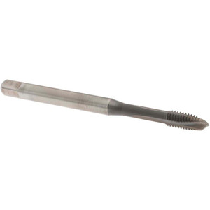 OSG Spiral Point Tap: M6x1.00 Metric Coarse, 3 Flutes, Plug, 6H Class of Fit, Vanadium High Speed Steel, Nitride Coated 1" Thread Length, Right Hand, D5, Series 11116 1111600503 - 70863881