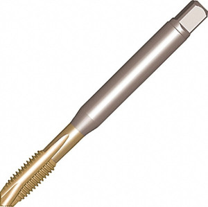 Sandvik Coromant Spiral Point Tap: M16x2.00 Metric, 3 Flutes, Plug, 6H Class of Fit, High Speed Steel, Uncoated 25 mm Thread Length, 110 mm OAL, Right Hand, Series CoroTap 200 6539207 - 49626443