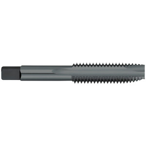 Titan USA Spiral Point Tap: 3/8-16 UNC, 3 Flutes, Plug Chamfer, 2B/3B Class of Fit, High-Speed Steel, Steam Oxide Coated 1-1/4" Thread Length, 2-15/16" OAL, Right Hand, H3, Series High Speed Steel - Spiral Point Plug Taps TT91071S - 07972979
