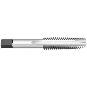 Titan USA Spiral Point Tap: M10x1.5 Metric, 3 Flutes, Plug Chamfer, 6H Class of Fit, High-Speed Steel, Bright/Uncoated 1-1/4" Thread Length, 2-15/16" OAL, Right Hand, D6, Series High Speed Steel - Spiral Point Plug Taps - Metric TT93250 - 07967789