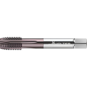 Walter Prototyp Spiral Point Tap: 1/2-13 UNC, 3 Flutes, Plug Chamfer, 2B Class of Fit, High-Speed Steel-E, TiAlN Coated 29/32" Thread Length, 4.3310" OAL, Right Hand, Series TC217 7557164 - 95980173