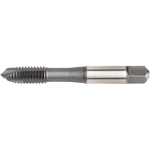WIDIA Spiral Point Tap: 1/4-20 UNC, 3 Flutes, Plug Chamfer, H3 Class of Fit, High-Speed Steel-E, Black Oxide Coated 0.6300" Thread Length, 2-1/2" OAL, Right Hand, H3, Series VT-SPO 5365806 - 98879372