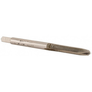 WIDIA Spiral Point Tap: M4x0.7 Metric, 2 Flutes, Plug Chamfer, 6H Class of Fit, High-Speed Steel, Bright/Uncoated 3/4" Thread Length, 2-1/8" OAL, Right Hand, D4, Series 5351 2750012 - 70749221