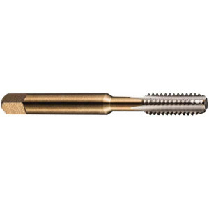 Dormer Pramet Straight Flute Tap: M9x1 Metric Fine, 3 Flute, Taper Chamfer, 6H Class of Fit, HSS, Bright/Uncoated Finish 16.00 mm Thread Length, 72.00 mm OAL, Right Hand, Series E513 5977172 - 65681751