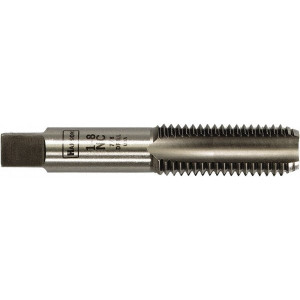 IRWIN HANSON Straight Flute Tap: 9/16-12 UNC, 4 Flute, Bottoming Chamfer, 2B Class of Fit, Carbon Steel, Bright/Uncoated Finish Right Hand 1548ZR - 52358496