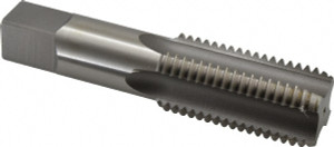 Kennametal 1-1/2 - 6 Bottoming RH 3B H4 Bright High Speed Steel 4-Flute Straight Flute Hand Tap 6.38" OAL, 3" Thread Length, UNC, Series 5305/5303 4129921 - 36876472
