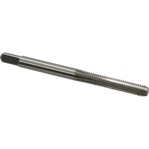 Kennametal M4x0.70 Bottoming RH 6H D4 Bright High Speed Steel 4-Flute Straight Flute Hand Tap 2.13" OAL, 3/4" Thread Length, Metric Coarse 1543746 - 88411517
