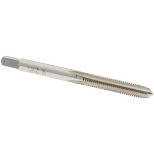 Made in USA Straight Flute Tap: M4x0.70 Metric Coarse, 4 Flutes, Plug, High Speed Steel, Bright/Uncoated 2-1/8" OAL, D4 19241 - 45648888