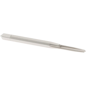 OSG Straight Flute Tap: #3-48 UNC, 3 Flutes, Taper, 2B Class of Fit, High Speed Steel, Bright/Uncoated 1/2" Thread Length, 1-13/16" OAL, Right Hand Thread, H2, Series 101/102 1011500 - 65153520