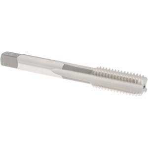 OSG Straight Flute Tap: M12x1.75 Metric Coarse, 4 Flutes, Bottoming, 6H Class of Fit, High Speed Steel, Bright/Uncoated 1-21/32" Thread Length, 3-3/8" OAL, Right Hand Thread, D6, Series 101M 1972000 - 65136111