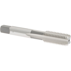 OSG Straight Flute Tap: M16x2.00 Metric Coarse, 4 Flutes, Bottoming, 6H Class of Fit, High Speed Steel, Bright/Uncoated 1-13/16" Thread Length, 3-13/16" OAL, Right Hand Thread, D7, Series 101M 1975900 - 65136137