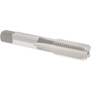 OSG Straight Flute Tap: M20x2.50 Metric Coarse, 4 Flutes, Bottoming, 6H Class of Fit, High Speed Steel, Bright/Uncoated 2" Thread Length, 4-15/32" OAL, Right Hand Thread, D7, Series 101M 1977100 - 65136152