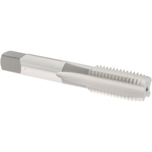 OSG Straight Flute Tap: M20x2.50 Metric Coarse, 4 Flutes, Plug, 6H Class of Fit, High Speed Steel, Bright/Uncoated 2" Thread Length, 4-15/32" OAL, Right Hand Thread, D7, Series 101M 1977000 - 65135170