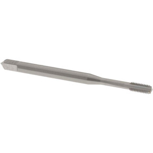 OSG Straight Flute Tap: M3x0.50 Metric Coarse, 3 Flutes, Bottoming, 6H Class of Fit, Solid Carbide, Bright/Uncoated 5/8" Thread Length, 1-15/16" OAL, Right Hand Thread, D3, Series 10061 1006101100 - 70838552