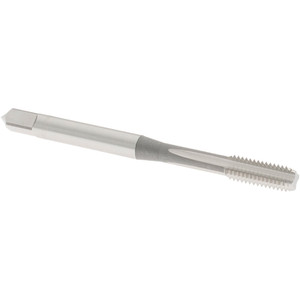 OSG Straight Flute Tap: M5x0.80 Metric Coarse, 4 Flutes, Bottoming, 6H Class of Fit, High Speed Steel, Bright/Uncoated 7/8" Thread Length, 2-3/8" OAL, Right Hand Thread, D4, Series 101M 1970800 - 65136061
