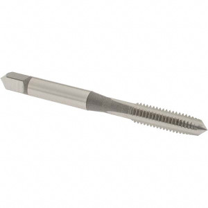 OSG Straight Flute Tap: M6x1.00 Metric Coarse, 3 Flutes, Plug, 2B Class of Fit, High Speed Steel, Bright/Uncoated 24 mm Thread Length, 62 mm OAL, Right Hand Thread, Series 121 582 - 40615007