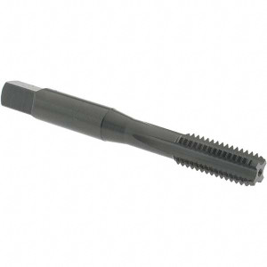 OSG Straight Flute Tap: M8x1.25 Metric Coarse, 4 Flutes, Bottoming, 6H Class of Fit, High Speed Steel, Nitride/Oxide Coated 1-1/8" Thread Length, 2-23/32" OAL, Right Hand Thread, D5, Series 141C 1608407 - 64161854