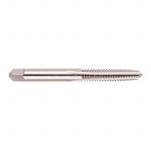 Regal Cutting Tools Straight Flute Tap: M22x1.5 Metric Fine, 4 Flute, Plug Chamfer, 6H Class of Fit, HSS, Bright/Uncoated Finish 2-7/32" Thread Length, 4-11/16" OAL, Right Hand, D6 027806AS - 66114034