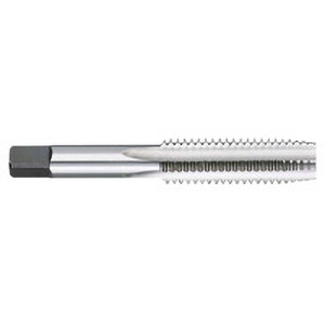 Titan USA Straight Flutes Tap: Metric Fine, 4 Flutes, Plug, 6H, High Speed Steel, Bright/Uncoated 1-21/32" Thread Length, 3-3/8" OAL, Right Hand, D5, Series 755 TT93053 - 07954290