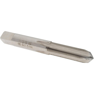 Value Collection Straight Flute Tap: 11/32-32 UNS, 4 Flutes, Plug, 3B Class of Fit, High Speed Steel, Bright/Uncoated 2-15/16" OAL, Right Hand Thread, H3 JY4841920 - 04841920