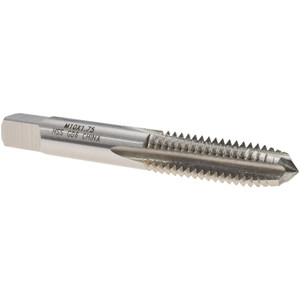 Value Collection Straight Flute Tap: M10x1.75 Metric Special, 4 Flute, Plug Chamfer, 6H Class of Fit, HSS, Bright/Uncoated Finish 1-1/4" Thread Length, 2-15/16" OAL, Right Hand, D6 JY9037185 - 09037185