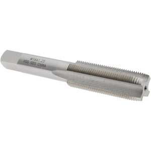 Value Collection Straight Flute Tap: M16x1.25 Metric Special, 4 Flutes, Plug, 6H Class of Fit, High Speed Steel, Bright/Uncoated 1-13/16" Thread Length, 3-13/16" OAL, Right Hand Thread, D5 JY4993705 - 04993705
