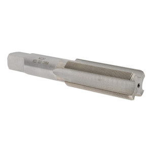 Value Collection Straight Flute Tap: M22x1 Metric Fine, 4 Flute, Bottoming Chamfer, 6H Class of Fit, HSS, Bright/Uncoated Finish 2-7/32" Thread Length, 4-11/16" OAL, Right Hand, D7 JY74734112 - 74734112