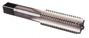 Value Collection Straight Flute Tap: M35x2 Metric Special, 4 Flute, Bottoming Chamfer, 6H Class of Fit, HSS, Bright/Uncoated Finish 3" Thread Length, 6-1/16" OAL, Right Hand, D7 JY9036997 - 09036997