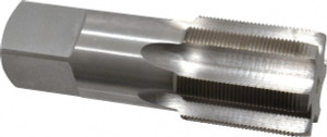 Value Collection Straight Flute Tap: M42x1.5 Metric Fine, 6 Flute, Plug Chamfer, 6H Class of Fit, HSS, Bright/Uncoated Finish 3" Thread Length, 5" OAL, Right Hand, D6 JY9037565 - 09037565