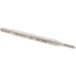 Walter Prototyp M1.2x0.25 Modified Bottoming RH 6H Bright Cobalt 3-Flute Straight Flute Machine Tap 40mm OAL, 5mm Thread Length, Metric, Series 20311 5076107 - 36332872