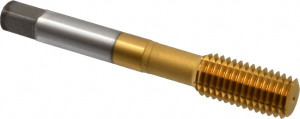 Accupro Thread Forming Tap: M12x1.75 Metric Coarse, Plug, Powdered Metal High Speed Steel, TiN Coated D11 18972-00T - 62490073