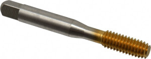 Balax Thread Forming Tap: 5/16-18 UNC, 2B Class of Fit, Bottoming, High Speed Steel, TiN Coated H9, Series BXB 13089-01T - 00019927