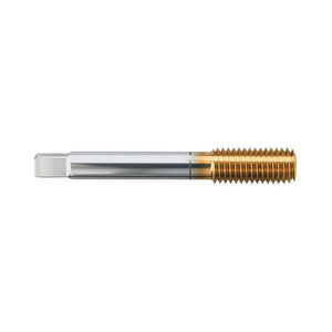 Balax Thread Forming Tap: M12x1.75 Metric Coarse, 6H Class of Fit, Bottoming, High Speed Steel, TiN Coated 1" Thread Length, D12, Series BXMB 18952-00T - 09330887