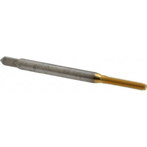 Balax Thread Forming Tap: M2.5x0.45 Metric Coarse, 4H Class of Fit, Bottoming, High Speed Steel, TiN Coated D3, Series BXMB 17423-01T - 00390633