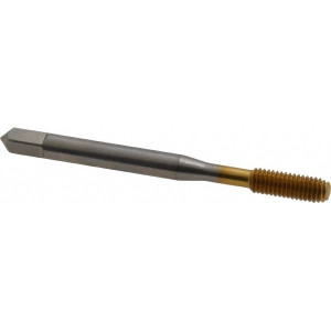 Balax Thread Forming Tap: M5x0.80 Metric Coarse, 4H Class of Fit, Bottoming, High Speed Steel, TiN Coated D4, Series BXMB 18144-01T - 00390724