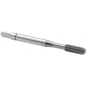 Balax Thread Forming Tap: M5x0.80 Metric Coarse, 6H Class of Fit, Bottoming, Powdered Metal High Speed Steel, TiCN Coated 0.6" Thread Length, D8, Series BXSTEEL 18278-91C - 92509512