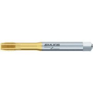 EMUGE-FRANKEN Thread Forming Tap: M3x0.50 Metric, 6H Class of Fit, Form Tap, Powdered Metal High Speed Steel, TiN-80 Coated 56 mm OAL, D3, Series B529Z700 B529Z700.0030 - 96234034