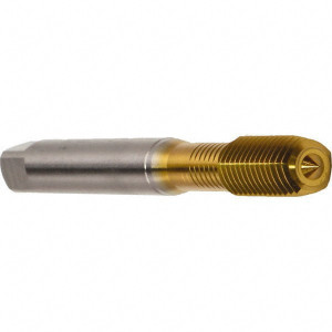 EMUGE-FRANKEN Thread Forming Tap: Metric, 6HX Class of Fit, Modified Bottoming, High-Speed Steel-E, Titanium Nitride Coated 2.7559" OAL, Series B0911400 B0911400.0050 - 77745248