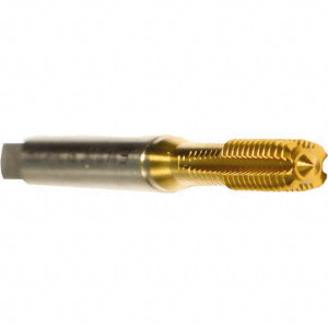 EMUGE-FRANKEN Thread Forming Tap: Metric, 6HX Class of Fit, Modified Bottoming, High-Speed Steel-E, Titanium Nitride Coated 3.9370" OAL, Series B0921400 B0921400.0100 - 81219297