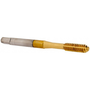 OSG Thread Forming Tap: #10-24 UNC, Bottoming, Cobalt, TiN Coated H4, Series HY-PRO NRT 1400117905 - 06532972