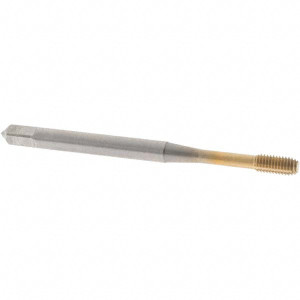OSG Thread Forming Tap: M3x0.50 Metric Coarse, Modified Bottoming, Cobalt, TiN Coated D3, Series HY-PRO NRT 1410101605 - 75537258