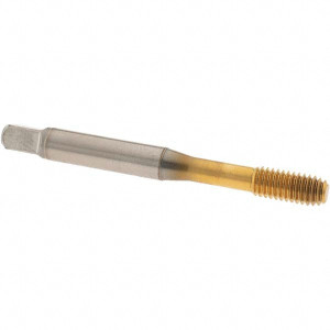 OSG Thread Forming Tap: M6x1.00 Metric Coarse, Modified Bottoming, Cobalt, TiN Coated 1" Thread Length, D8, Series HY-PRO NRT 1410103905 - 07472244
